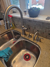 Kitchen faucet upgrade
